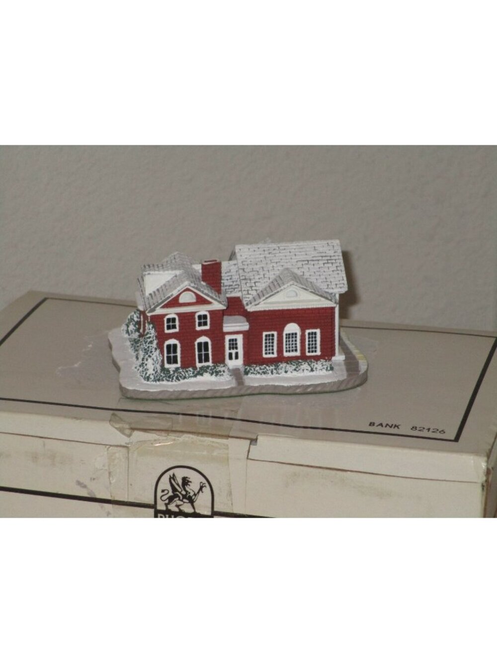 Norman Rockwell Main Street Landmark Sculptures Bank #82126 Brand New In Box